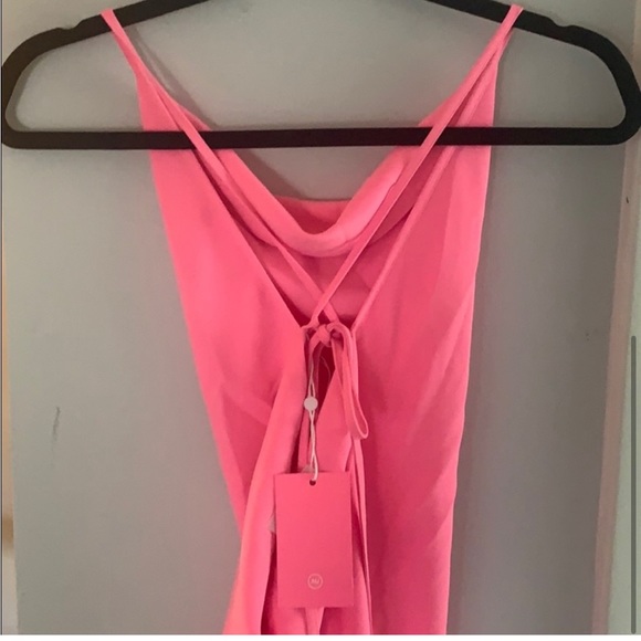 Pink Amanda Uprichard Janet Dress - Picture 4 of 4